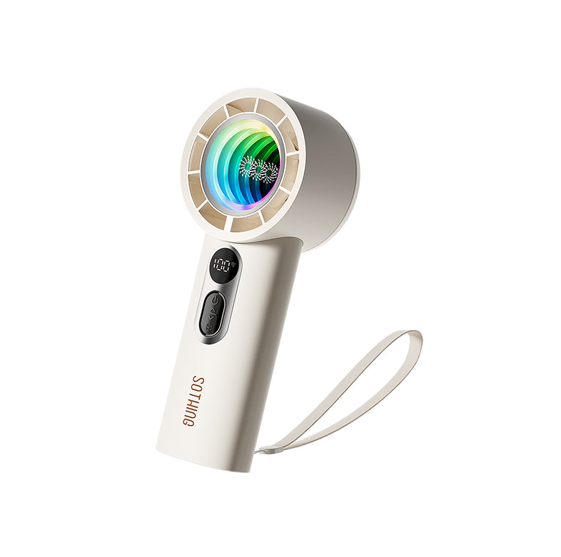 Abyss Colorful Light Handheld Fan