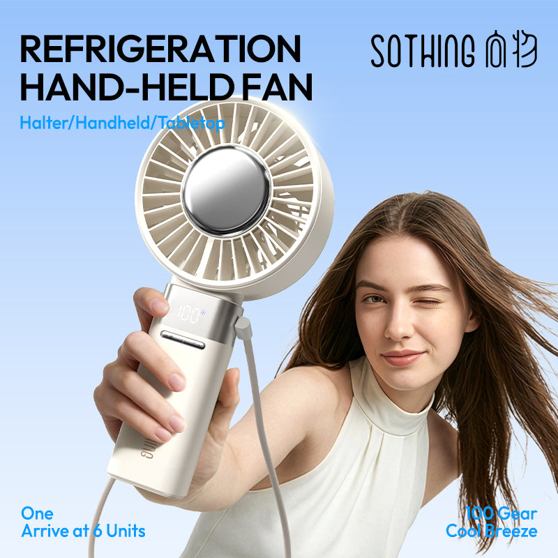 Large Handheld Cooling Fan - Ice Z Plus