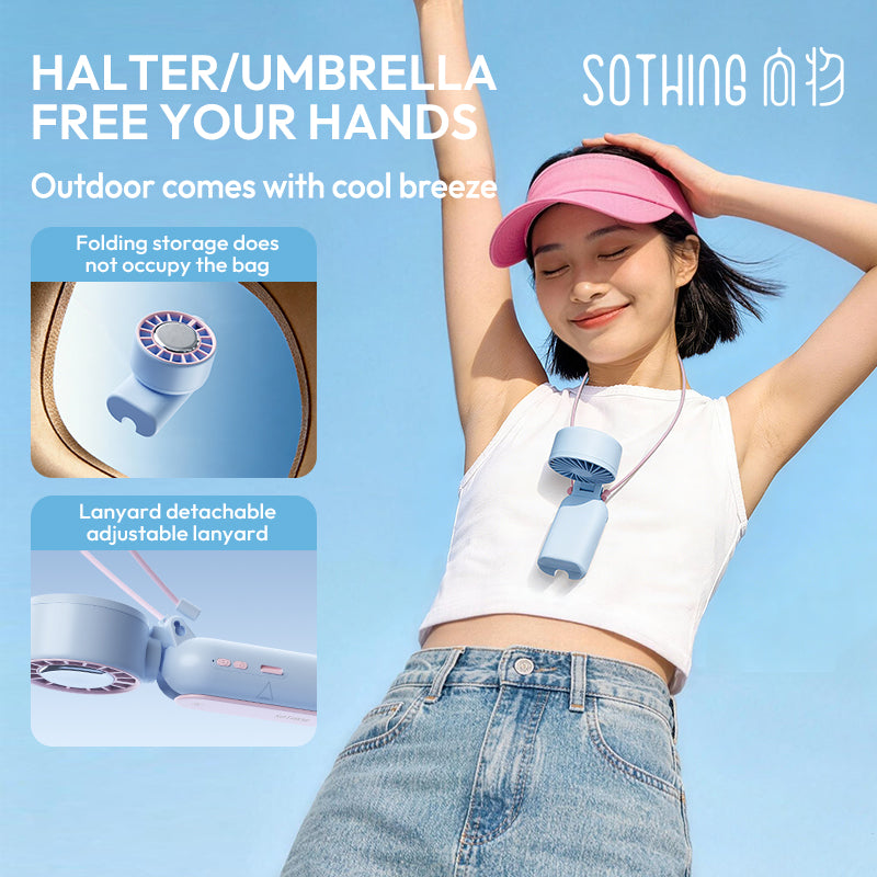 Sun-Rain Umbrella Fan