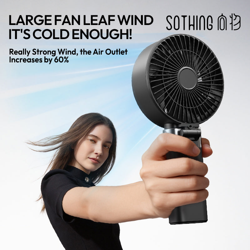 Large Handheld Cooling Fan - Ice Z Plus