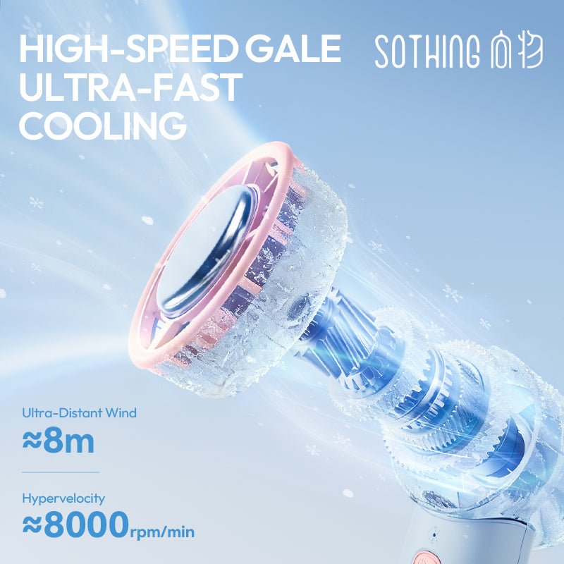 Cooling Handheld Fan - Ice 09