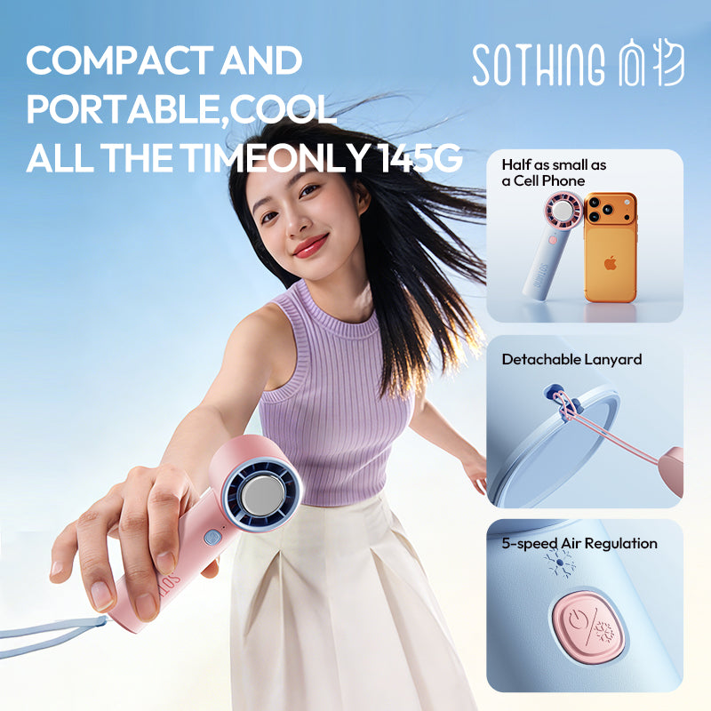 Cooling Handheld Fan - Ice 09
