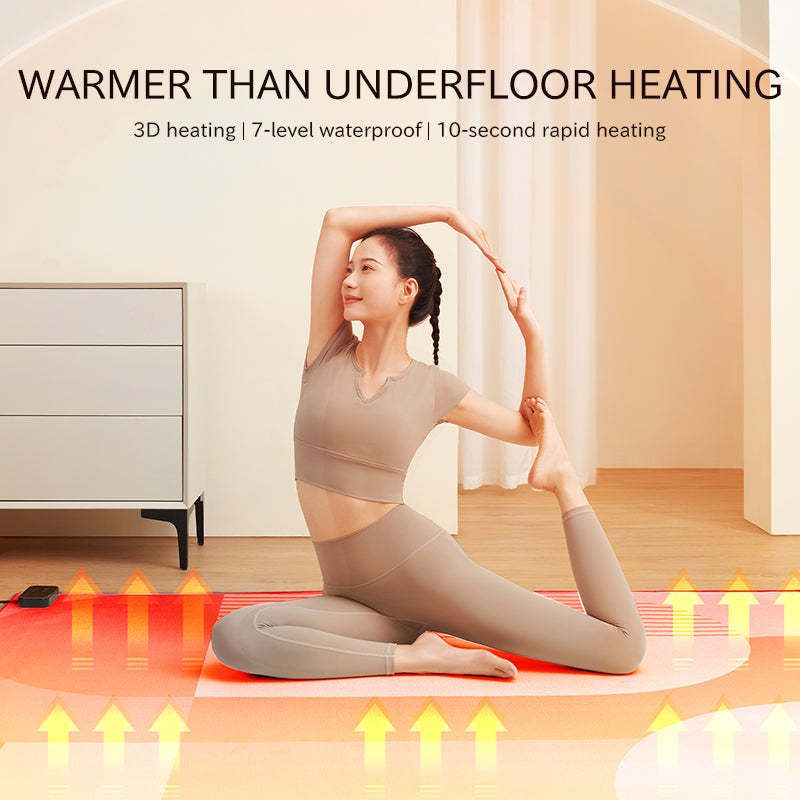 Heated carpet - underfloor heating