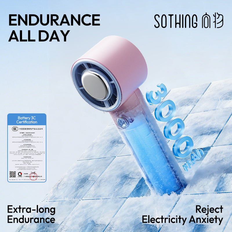 Cooling Handheld Fan - Ice 09
