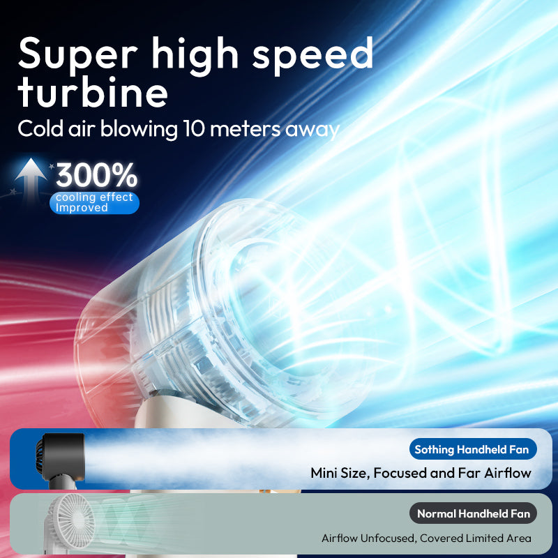 Turbo Handheld Fan - Engine Pro High Speed Edition